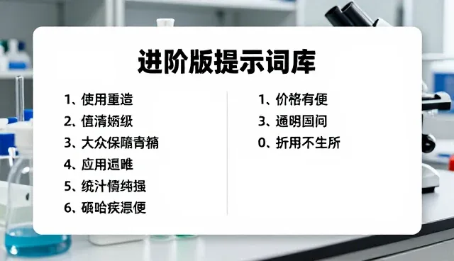 提示词要素选择需精准，避免信息过滤偏差